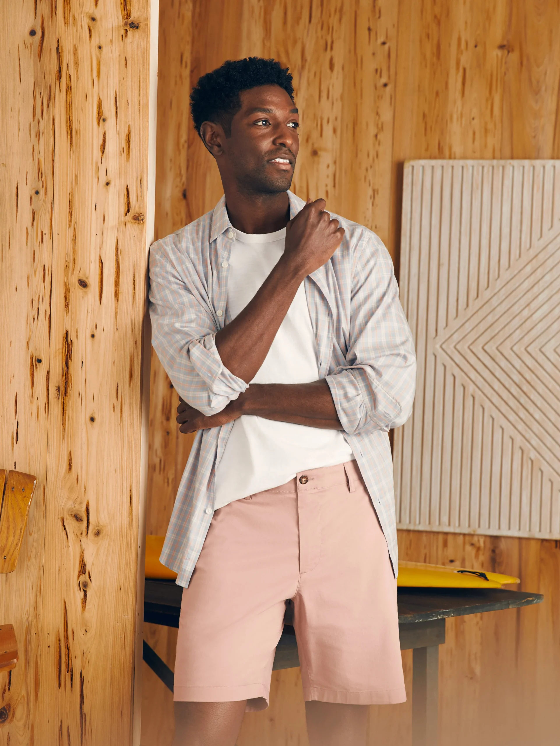 Faherty Brand Movement™ Chino Short (8" Inseam) -^ Shorts