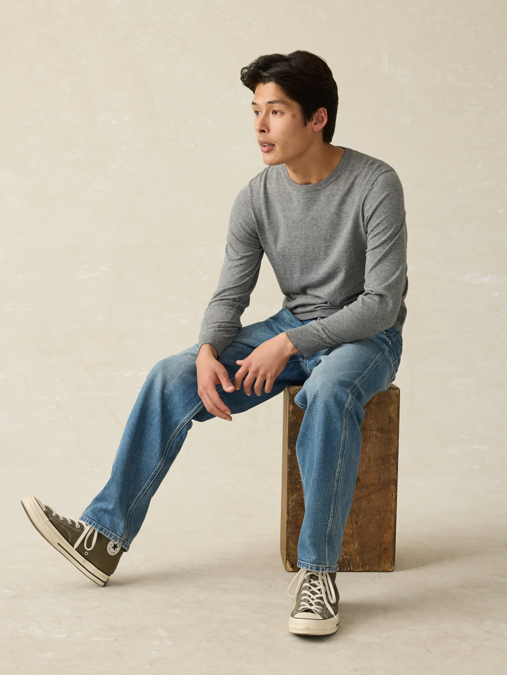 Faherty Brand Movement™ Crewneck Sweater -^ Sweaters