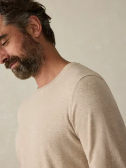 Faherty Brand Movement™ Crewneck Sweater (Tall) -^ Sweaters