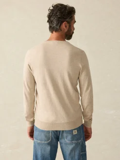 Faherty Brand Movement™ Crewneck Sweater (Tall) -^ Sweaters