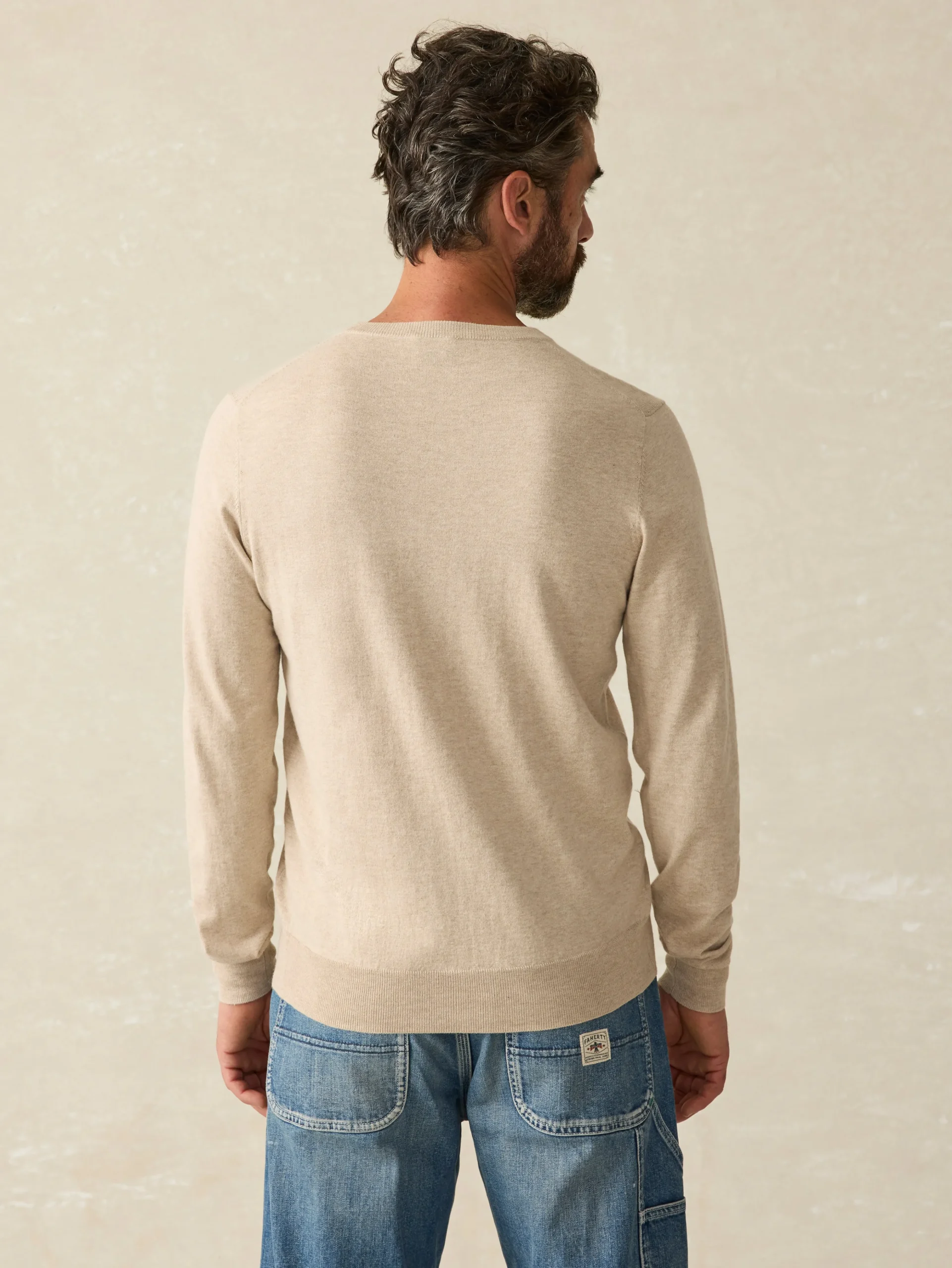 Faherty Brand Movement™ Crewneck Sweater (Tall) -^ Sweaters