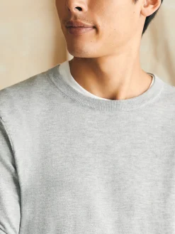 Faherty Brand Movement™ Crewneck Sweater (Tall) -^ Sweaters
