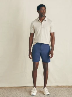 Faherty Brand Movement™ Flex Linen Short (7" Inseam) -^ Shorts