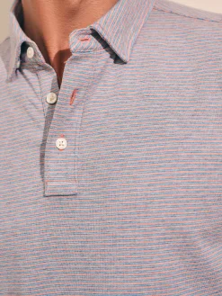 Faherty Brand Movement™ Long-Sleeve Polo Shirt -^ Polo Shirts|T-Shirts & Henleys