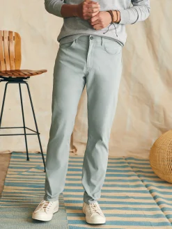 Faherty Brand Movement™ 5-Pocket Pant (32" Inseam) -^ Pants