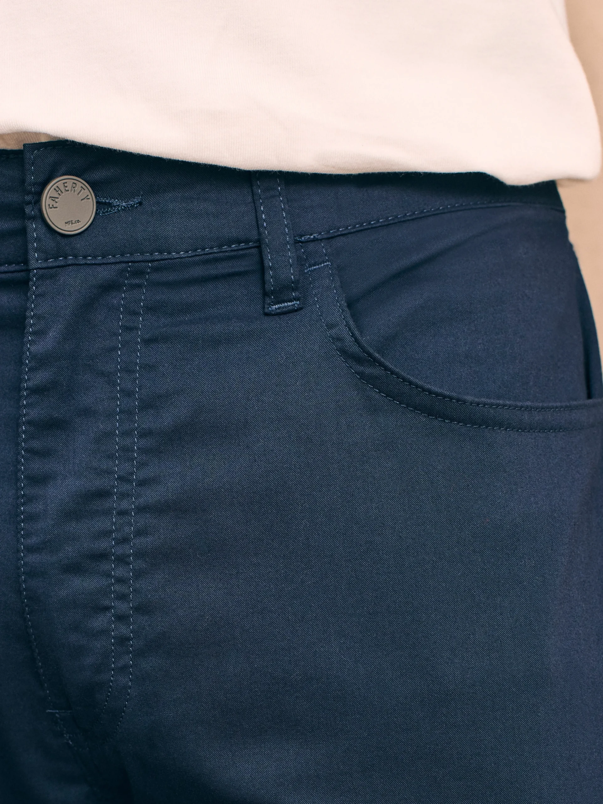 Faherty Brand Movement™ 5-Pocket Pant -^ Pants