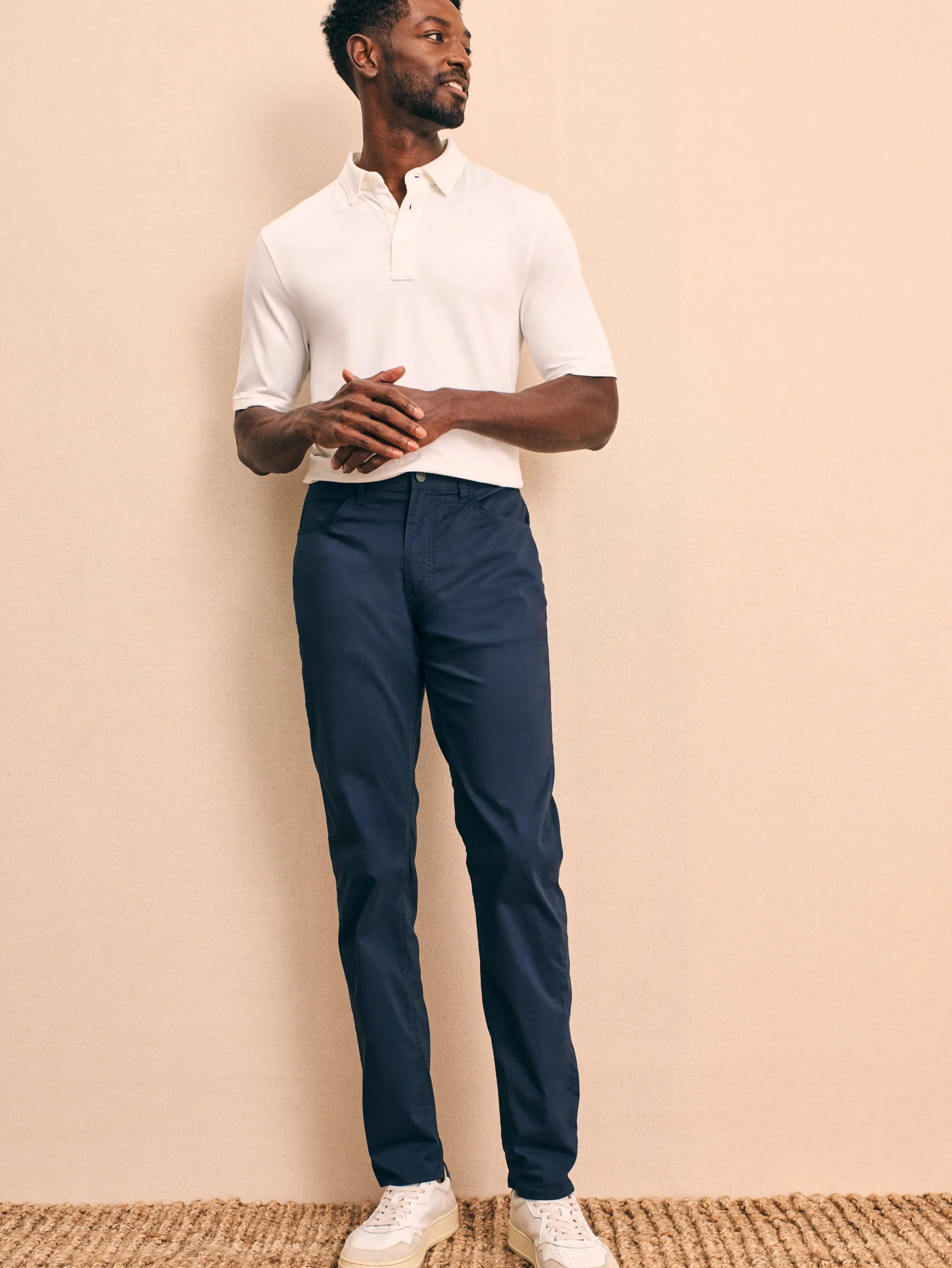 Faherty Brand Movement™ 5-Pocket Pant -^ Pants