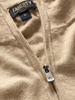 Faherty Brand Movement™ Quarter Zip Sweater -^ Sweaters
