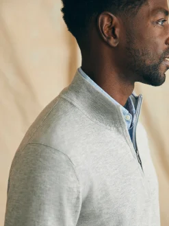 Faherty Brand Movement™ Quarter Zip Sweater -^ Sweaters
