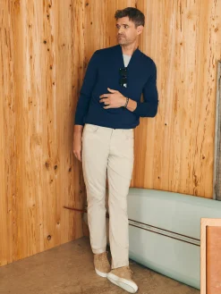 Faherty Brand Movement™ Quarter Zip Sweater (Tall) -^ Sweaters
