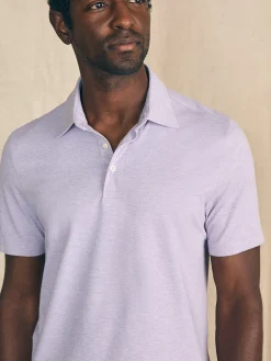 Faherty Brand Movement™ Short-Sleeve Pique Polo Shirt -^ Polo Shirts