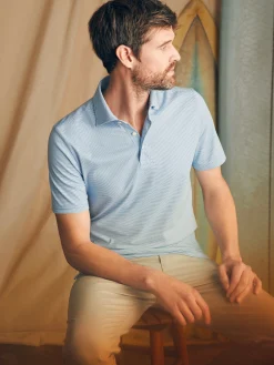 Faherty Brand Movement™ Short-Sleeve Pique Polo Shirt -^ Polo Shirts