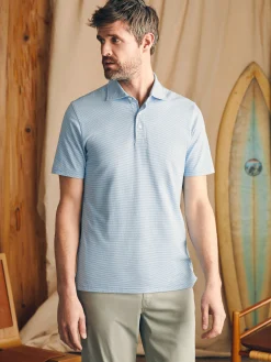 Faherty Brand Movement™ Short-Sleeve Pique Polo Shirt -^ Polo Shirts