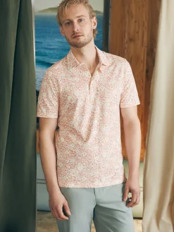 Faherty Brand Movement™ Short-Sleeve Pique Polo Shirt -^ Polo Shirts