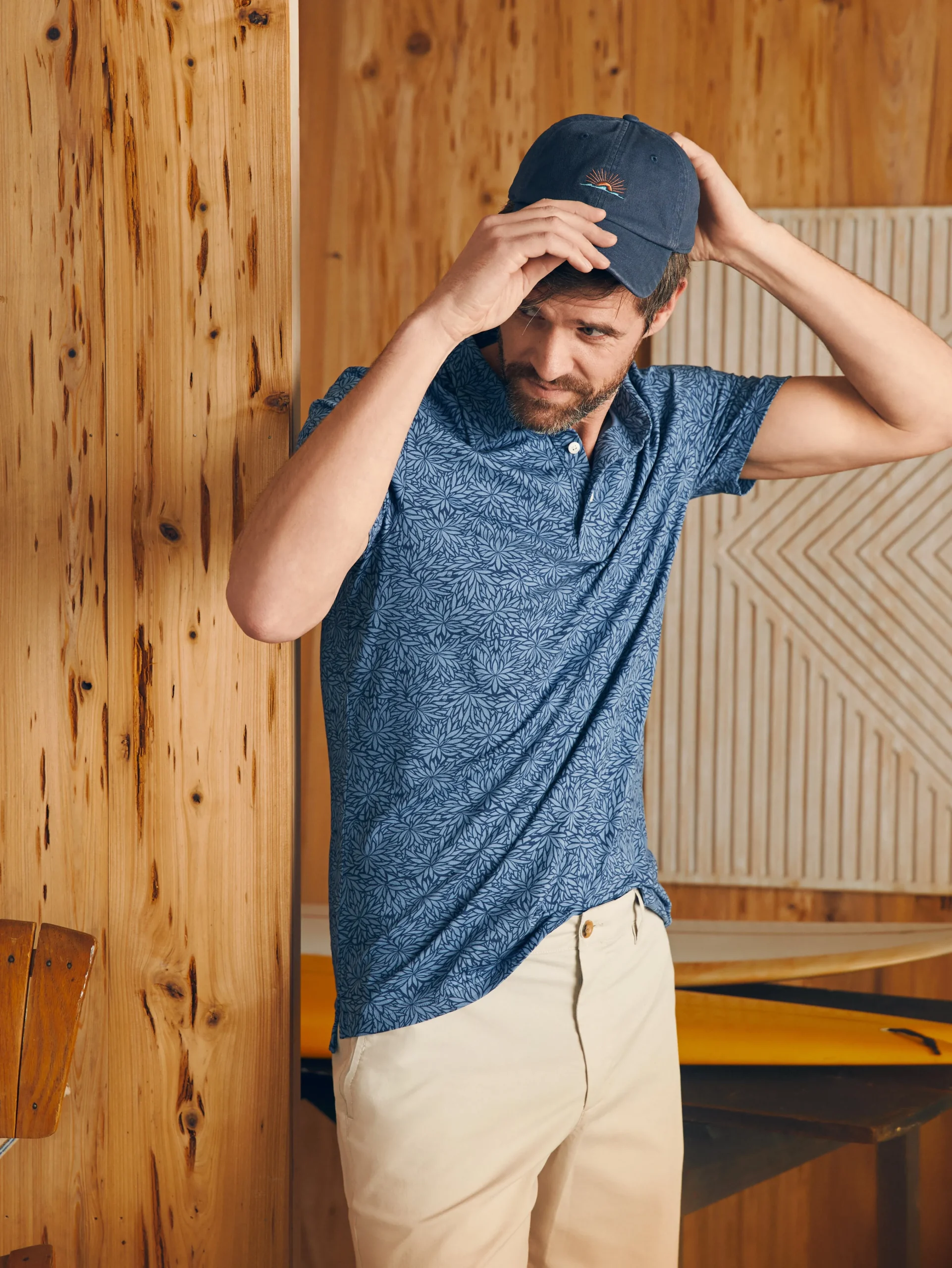 Faherty Brand Movement™ Short-Sleeve Pique Polo Shirt -^ Polo Shirts