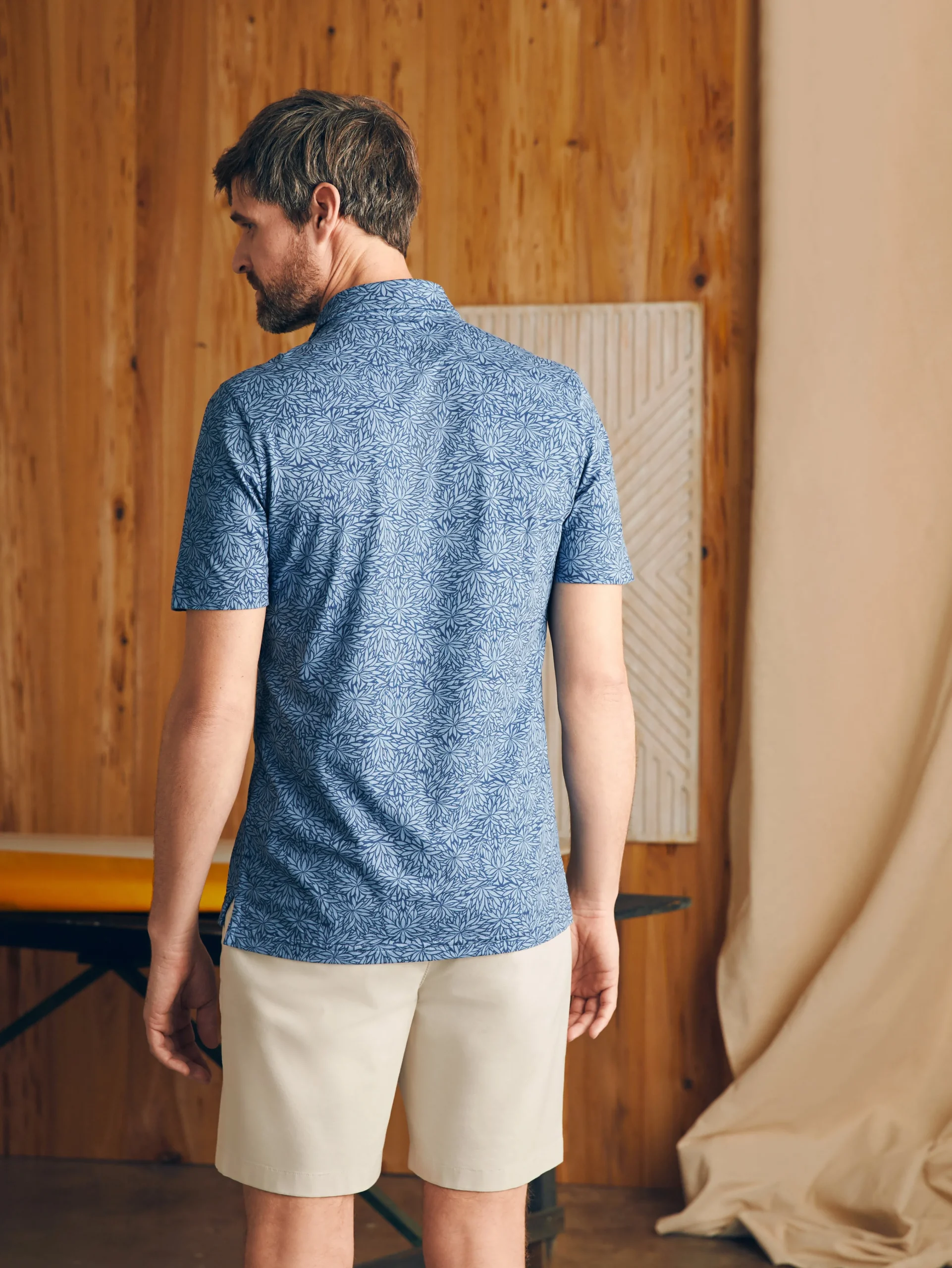 Faherty Brand Movement™ Short-Sleeve Pique Polo Shirt -^ Polo Shirts
