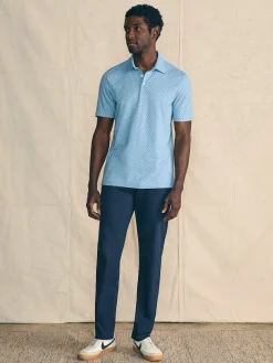 Faherty Brand Movement™ Short-Sleeve Pique Polo Shirt -^ Polo Shirts