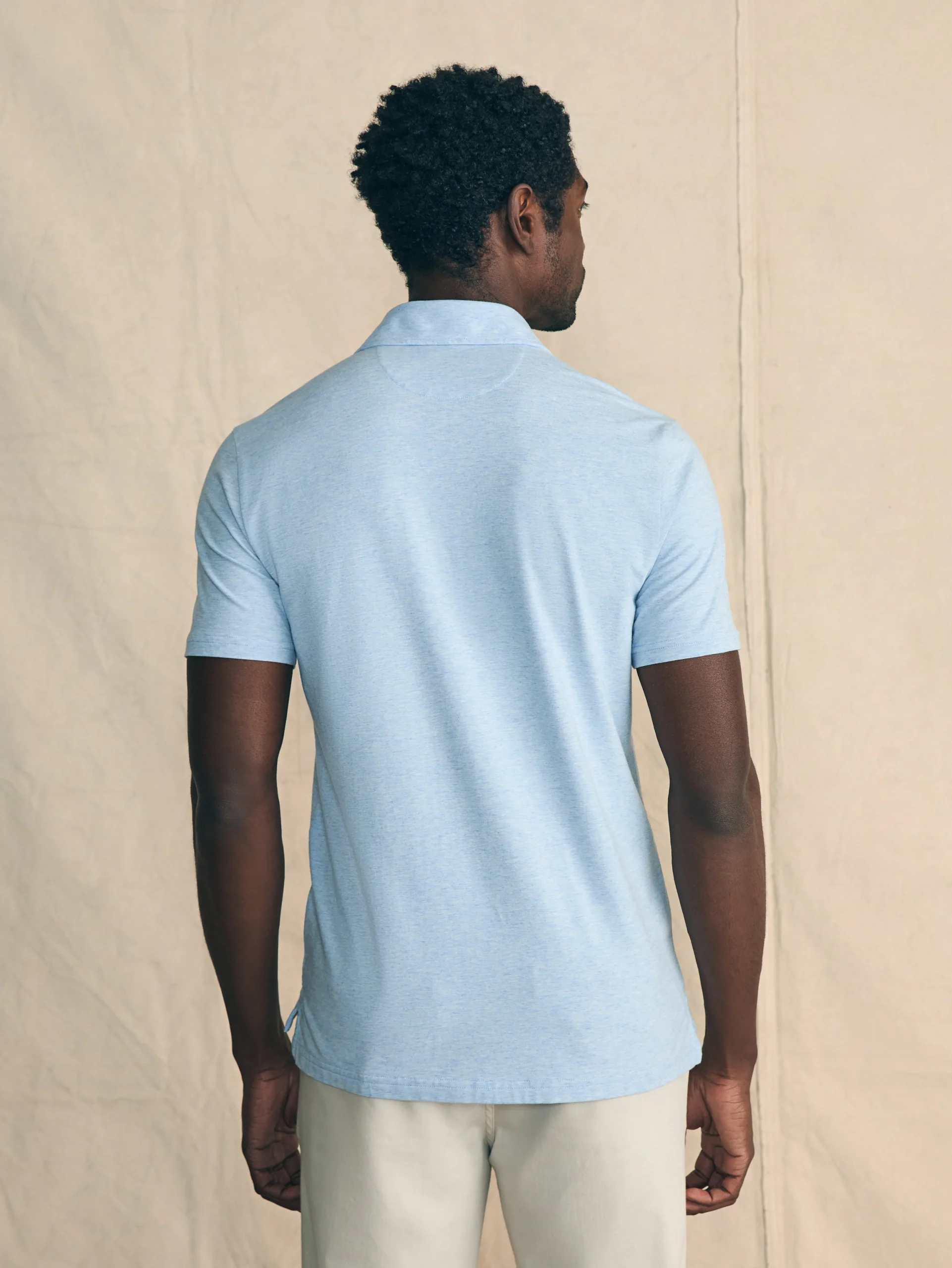 Faherty Brand Movement™ Short-Sleeve Polo Shirt -^ Polo Shirts