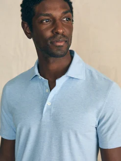 Faherty Brand Movement™ Short-Sleeve Polo Shirt (Tall) -^ Polo Shirts|T-Shirts & Henleys