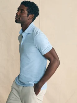 Faherty Brand Movement™ Short-Sleeve Polo Shirt (Tall) -^ Polo Shirts|T-Shirts & Henleys
