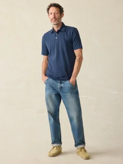 Faherty Brand Movement™ Short-Sleeve Polo Shirt (Tall) -^ Polo Shirts