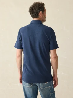 Faherty Brand Movement™ Short-Sleeve Polo Shirt (Tall) -^ Polo Shirts