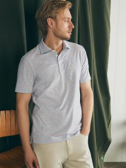 Faherty Brand Movement™ Short-Sleeve Polo Shirt (Tall) -^ Polo Shirts
