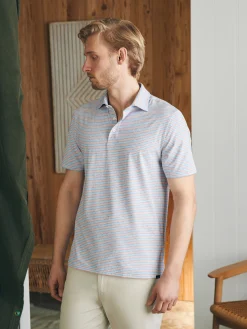 Faherty Brand Movement™ Short-Sleeve Polo Shirt (Tall) -^ Polo Shirts