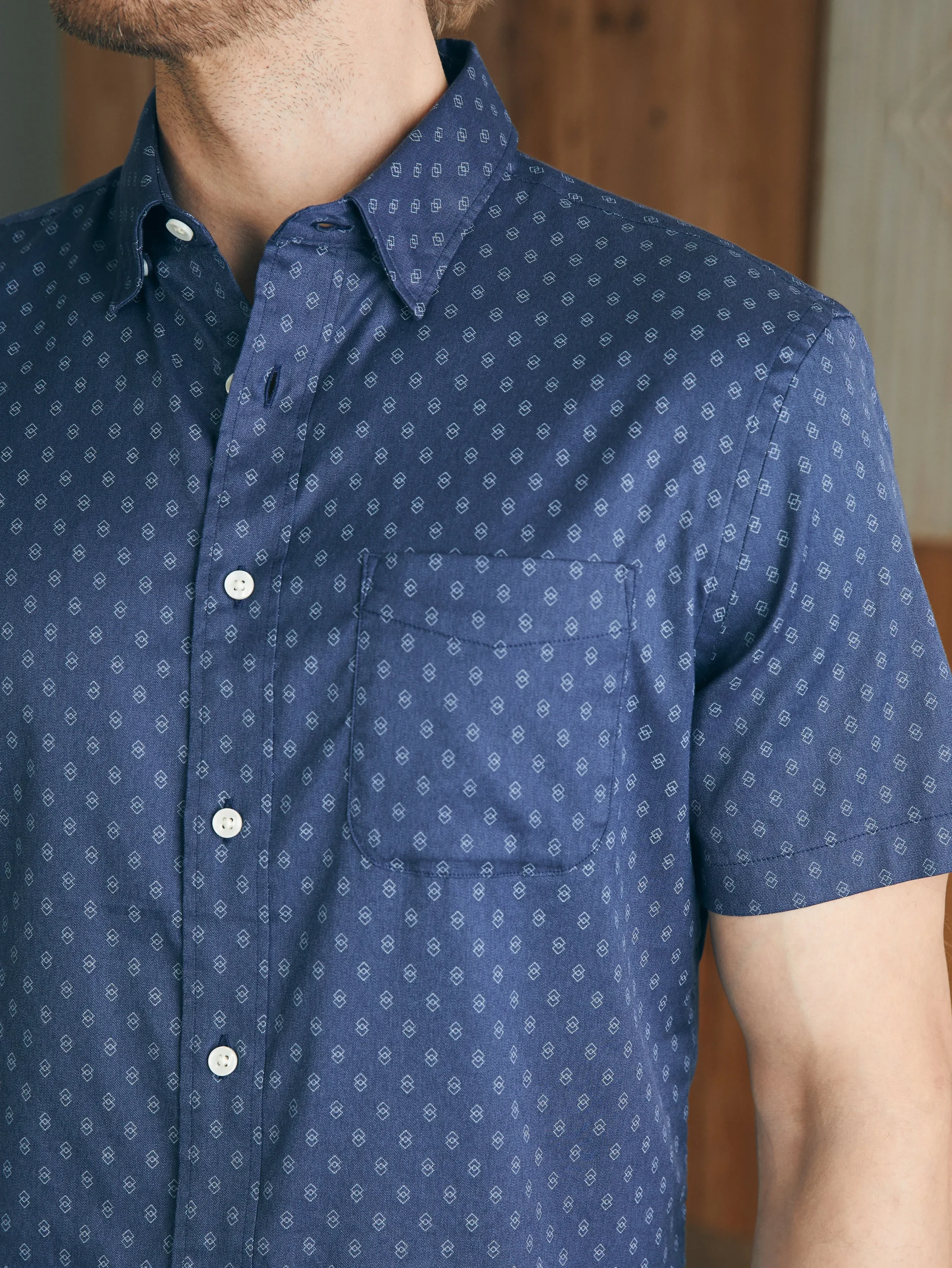 Faherty Brand Movement™ Short-Sleeve Shirt (Tall) -^ Shirts