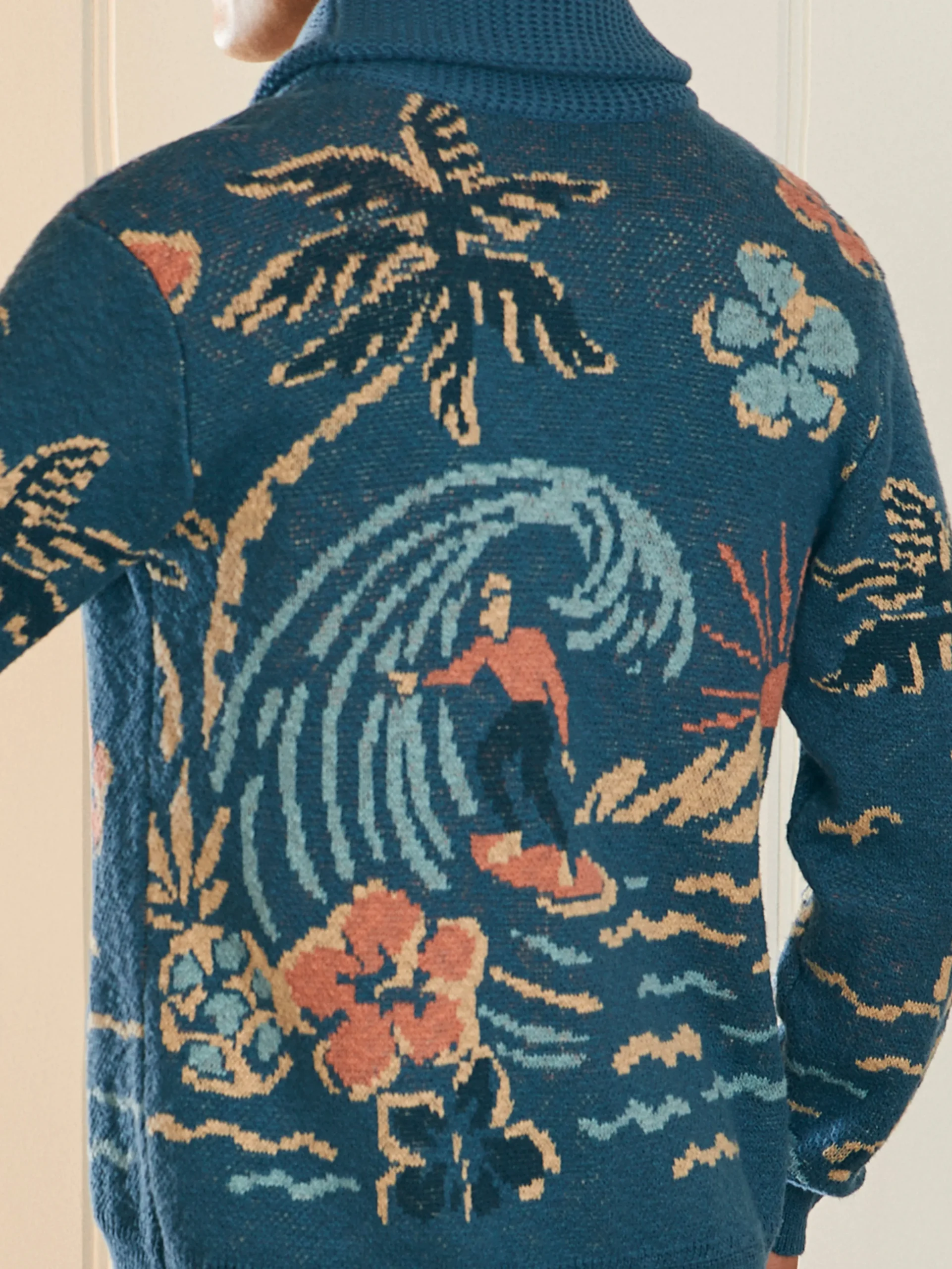 Faherty Brand Offshore Swell Cardigan -^ Sweaters