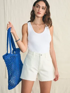 Faherty Brand Organic Cotton Denim Short -^Women Shorts & Skirts