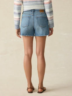 Faherty Brand Organic Cotton Denim Short -^Women Shorts & Skirts