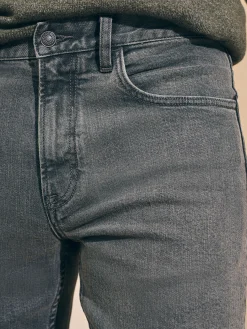 Faherty Brand Organic Cotton Slim Straight Denim (32" Inseam) -^ Pants