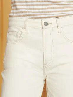 Faherty Brand Organic Cotton Slim Straight Ankle Denim -^Women Pants|Jeans