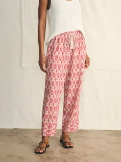 Faherty Brand Pacific Beach Linen Pant -^Women Pants