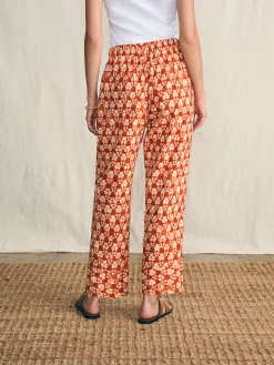 Faherty Brand Pacific Beach Linen Pant -^Women Pants