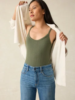 Faherty Brand Pacific Pointelle Tank -^Women T-Shirts