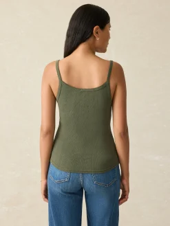 Faherty Brand Pacific Pointelle Tank -^Women T-Shirts