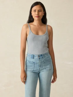 Faherty Brand Pacific Pointelle Tank -^Women T-Shirts