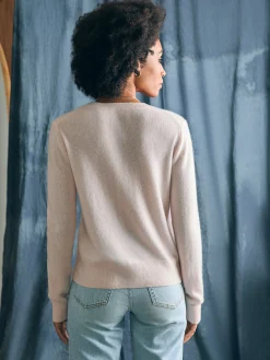 Faherty Brand Palm Coast Cashmere Crew -^Women Sweaters