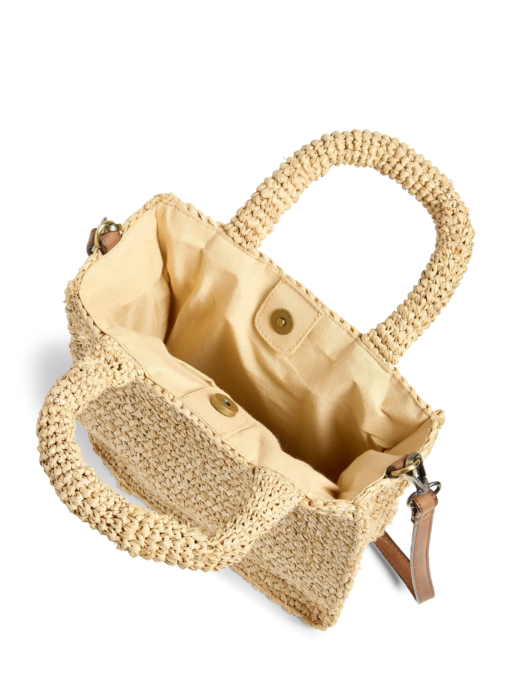 Faherty Brand Raffia Cross Body Bag -^Women Bags