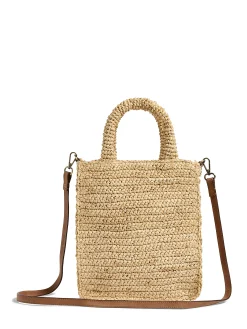 Faherty Brand Raffia Cross Body Bag -^Women Bags