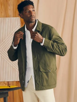 Faherty Brand Reserve Four Pocket Field Jacket -^ Jackets & Vests