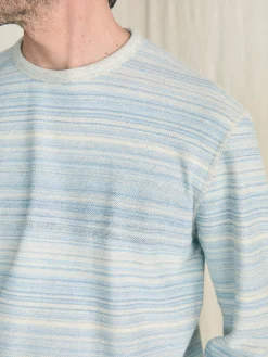 Faherty Brand Reversible French Terry Crew -^ Hoodies & Sweatshirts