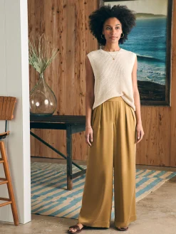 Faherty Brand Sandwashed Silk Gemma Pant -^Women Pants