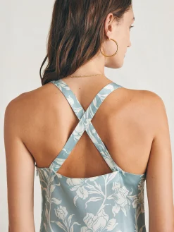 Faherty Brand Sandwashed Silk Slip Dress -^Women Dresses