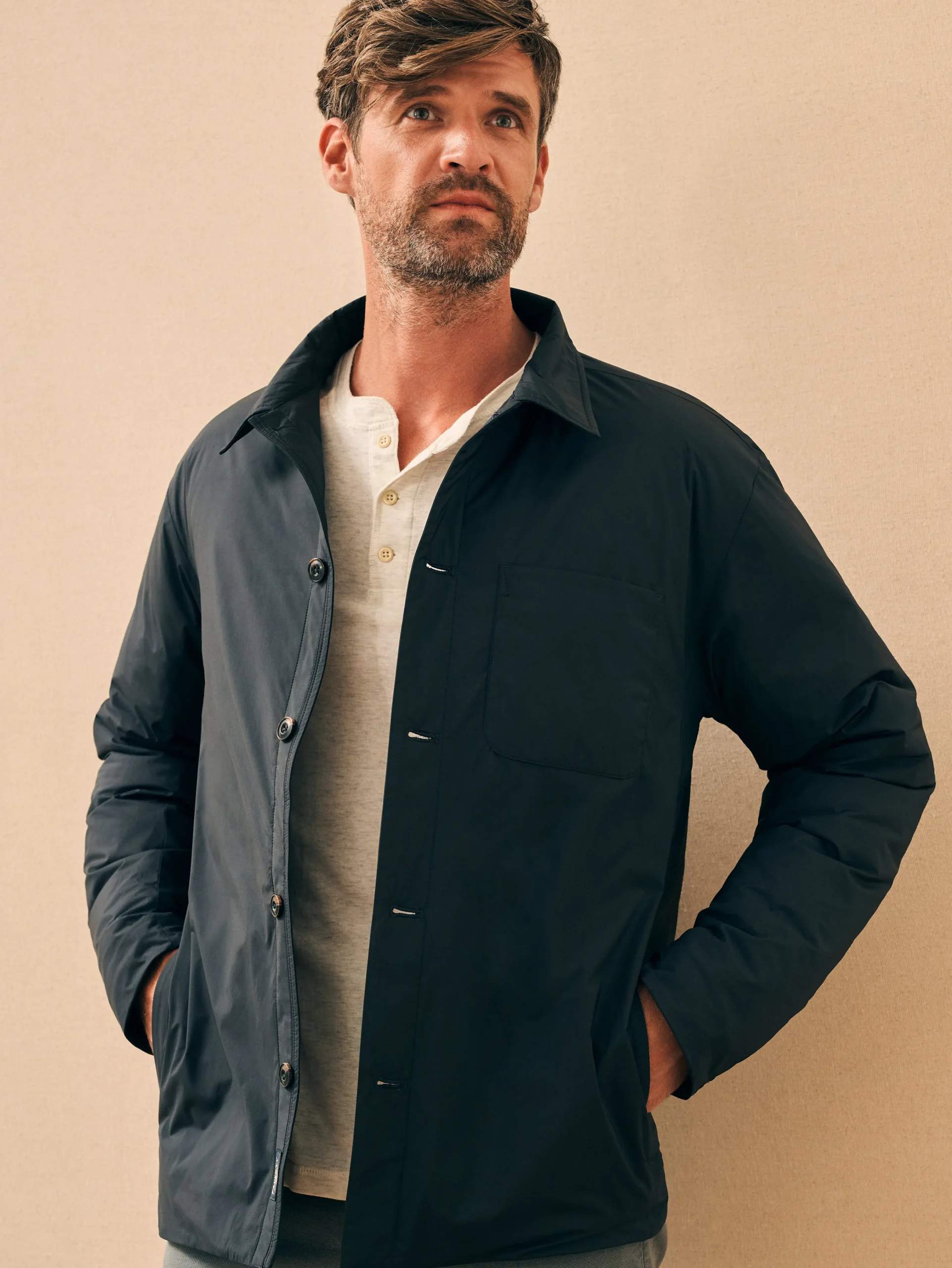 Faherty Brand Seaport Down Jacket -^ Jackets & Vests