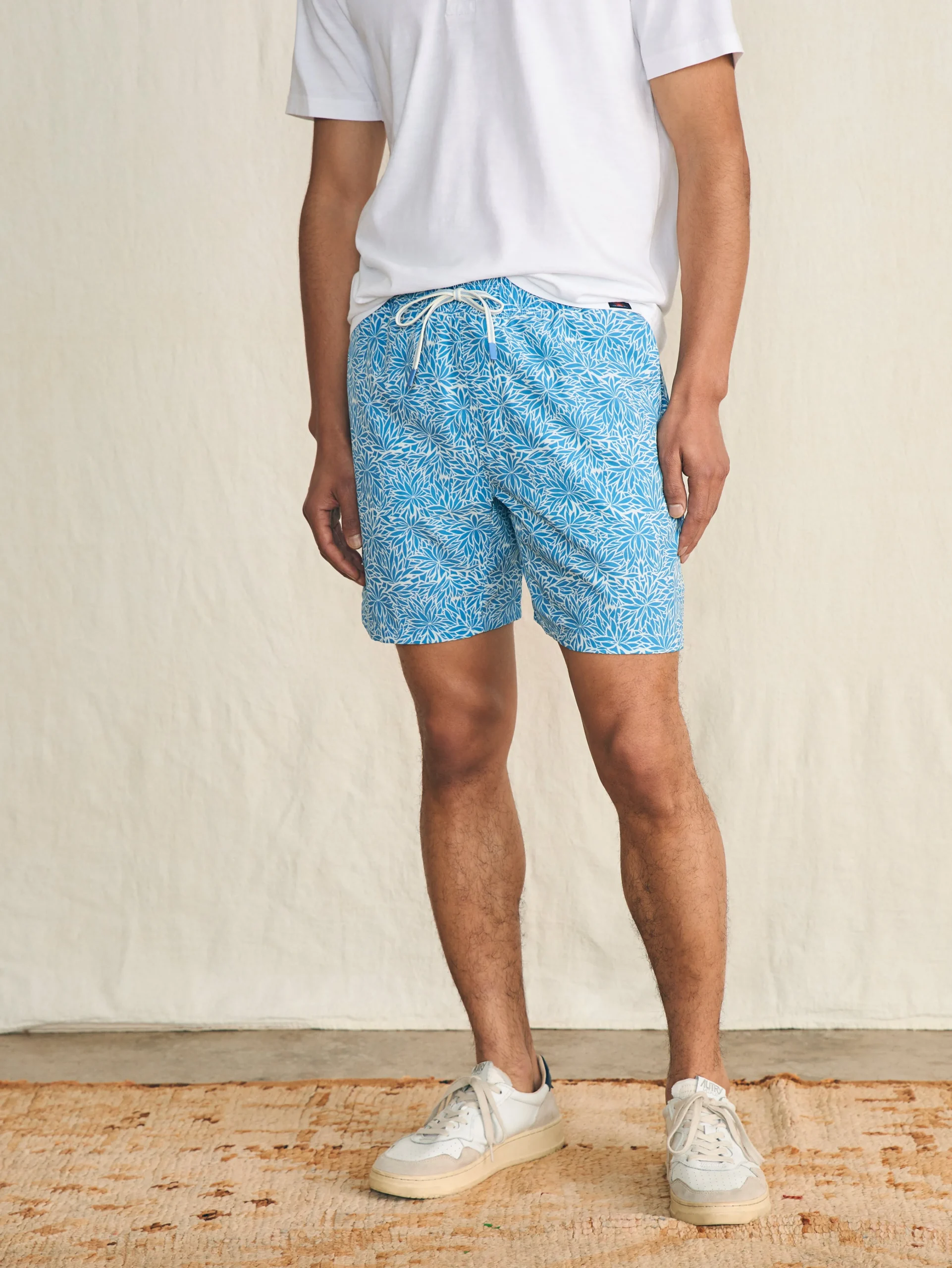 Faherty Brand Shorelite Active Swim Short (7" Inseam) -^ Swim