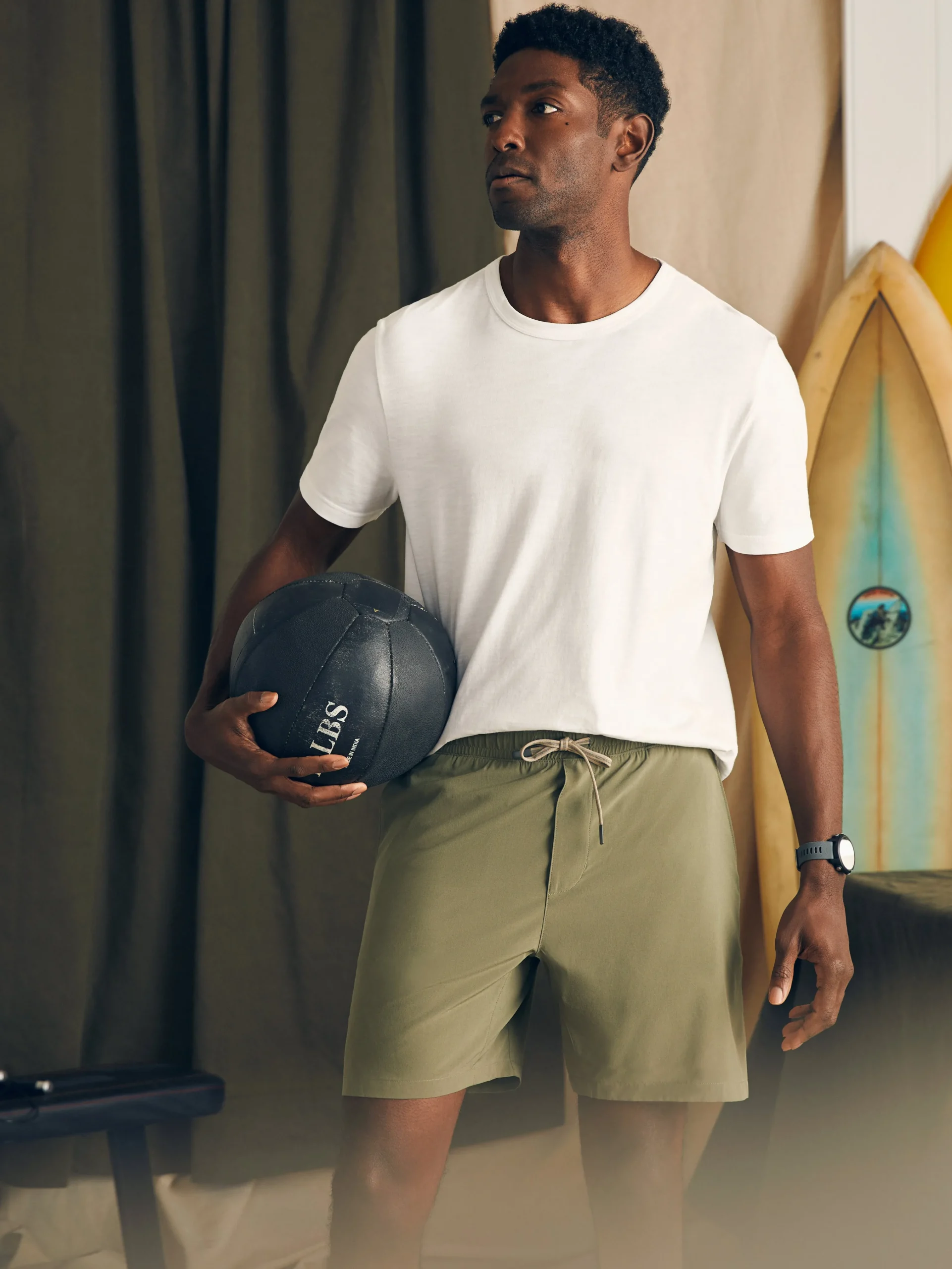 Faherty Brand Shorelite Active Swim Short (7" Inseam) -^ Shorts|Swim