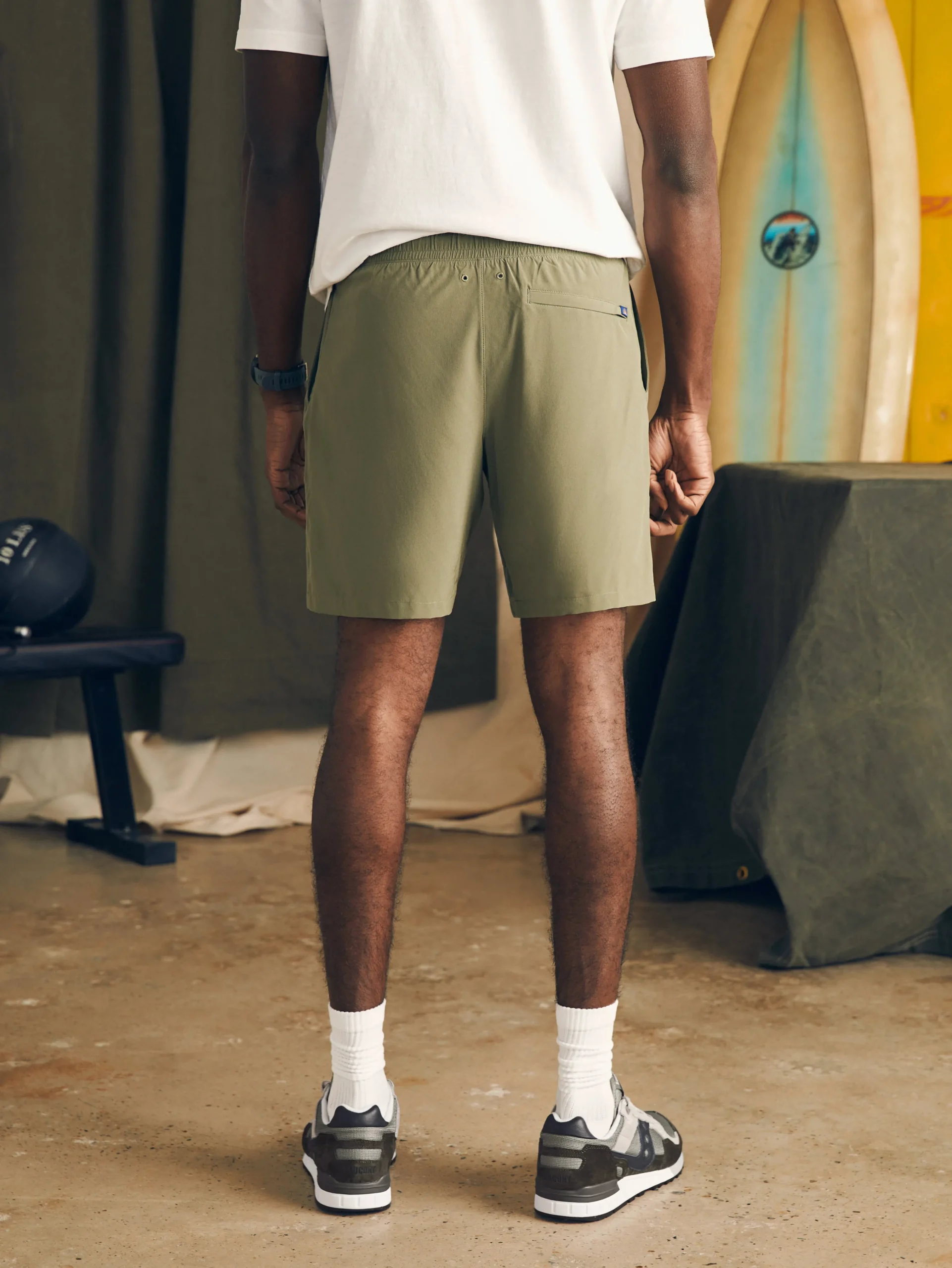 Faherty Brand Shorelite Active Swim Short (7" Inseam) -^ Shorts|Swim
